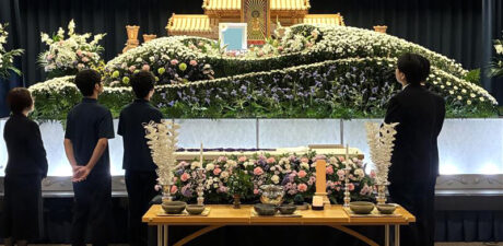 葬儀事例を頂いた、お客様の写真です。