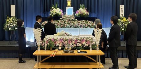 葬儀事例を頂いた、お客様の写真です。