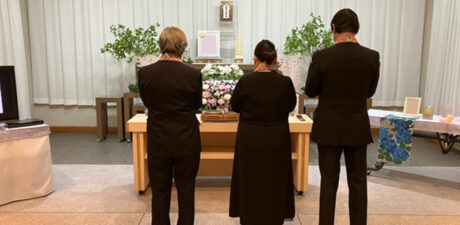 葬儀事例を頂いた、お客様の写真です。