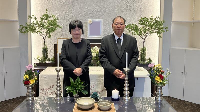 母も安心して天国へ行けたと思います。