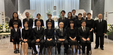 葬儀事例を頂いた、お客様の写真です。