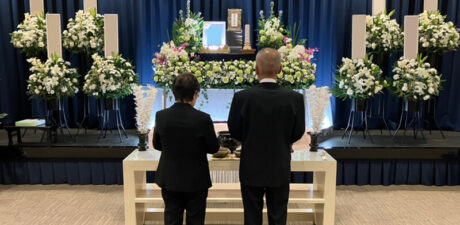 葬儀事例を頂いた、お客様の写真です。