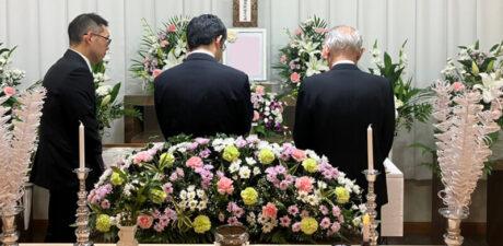葬儀事例を頂いた、お客様の写真です。